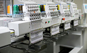 ID#0876 - ButterFly Quad-1504B/T Commercial Embroidery Machine.  Year 2017 : 4 : 15 - www.TheEmbroideryWarehouse.com