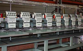 ID#1081 - Tajima TME-DC912 Commercial Embroidery Machine.  Year 1996 : 12 : 9 - www.TheEmbroideryWarehouse.com