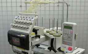 ID#1105 - Toyota 860 Commercial Embroidery Machine.  Year 1998 : 1 : 12 - www.TheEmbroideryWarehouse.com