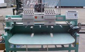 ID#1138 - Tajima TMEX-C1502 Commercial Embroidery Machine.  Year 2004 : 2 : 15 - www.TheEmbroideryWarehouse.com