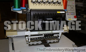 ID#1184 - Toyota 850 Commercial Embroidery Machine.  Year 1997 : 1 : 12 - www.TheEmbroideryWarehouse.com