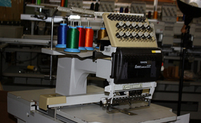 ID# 1194 1997 Toyota 850  Single Head commercial embroidery machine http://www.TheEmbroideryWarehouse.com