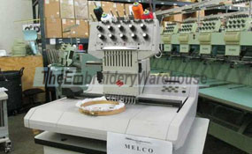 ID#1218 - Melco EMC10T Commercial Embroidery Machine.  Year 1997 : 1 : 10 - www.TheEmbroideryWarehouse.com