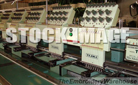 ID#1255 - Tajima TME-DC-915 Commercial Embroidery Machine.  Year 1996 : 15 : 9 - www.TheEmbroideryWarehouse.com