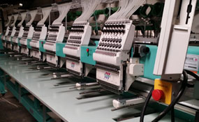 ID#1273 - Tajima TFMX-IIC1508 Commercial Embroidery Machine.  Year 2008 : 8 : 15 - www.TheEmbroideryWarehouse.com