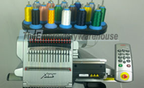 ID#1287 - Melco AMAYA XST Commercial Embroidery Machine.  Year 2012 : 1 : 16 - www.TheEmbroideryWarehouse.com