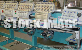 ID#1303 - Tajima TMFX-C1206 Commercial Embroidery Machine.  Year 1997 : 6 : 12 - www.TheEmbroideryWarehouse.com