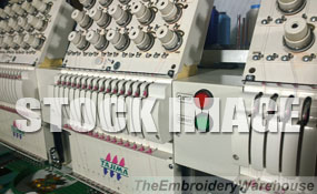 ID#1314 - Tajima TMFX-II-C1506 Commercial Embroidery Machine.  Year  : 6 : 15 - www.TheEmbroideryWarehouse.com