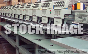 ID#1320 - Tajima TME-DC912 Commercial Embroidery Machine.  Year  : 12 : 9 - www.TheEmbroideryWarehouse.com