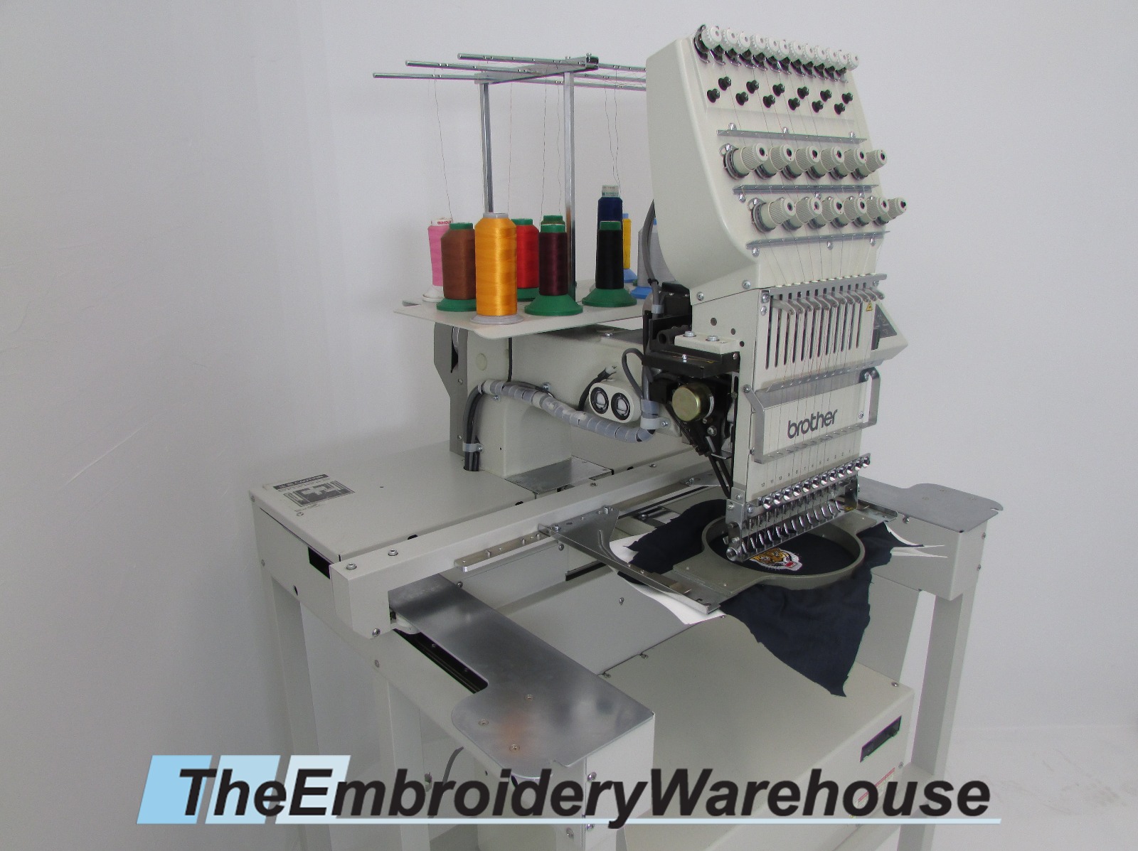 ID#1396 - Brother BES-1210AC Commercial Embroidery Machine.  Year 1999 : 1 : 12 - www.TheEmbroideryWarehouse.com