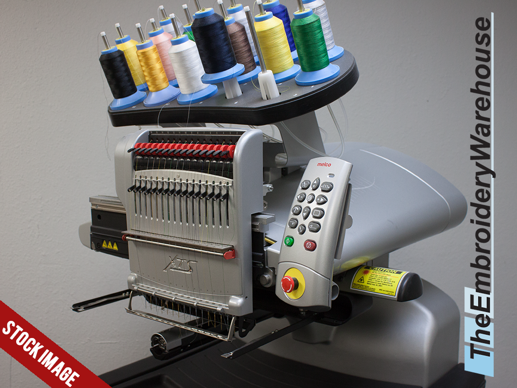 ID#1402 - Melco Amaya Commercial Embroidery Machine.  Year  : 1 : 16 - www.TheEmbroideryWarehouse.com