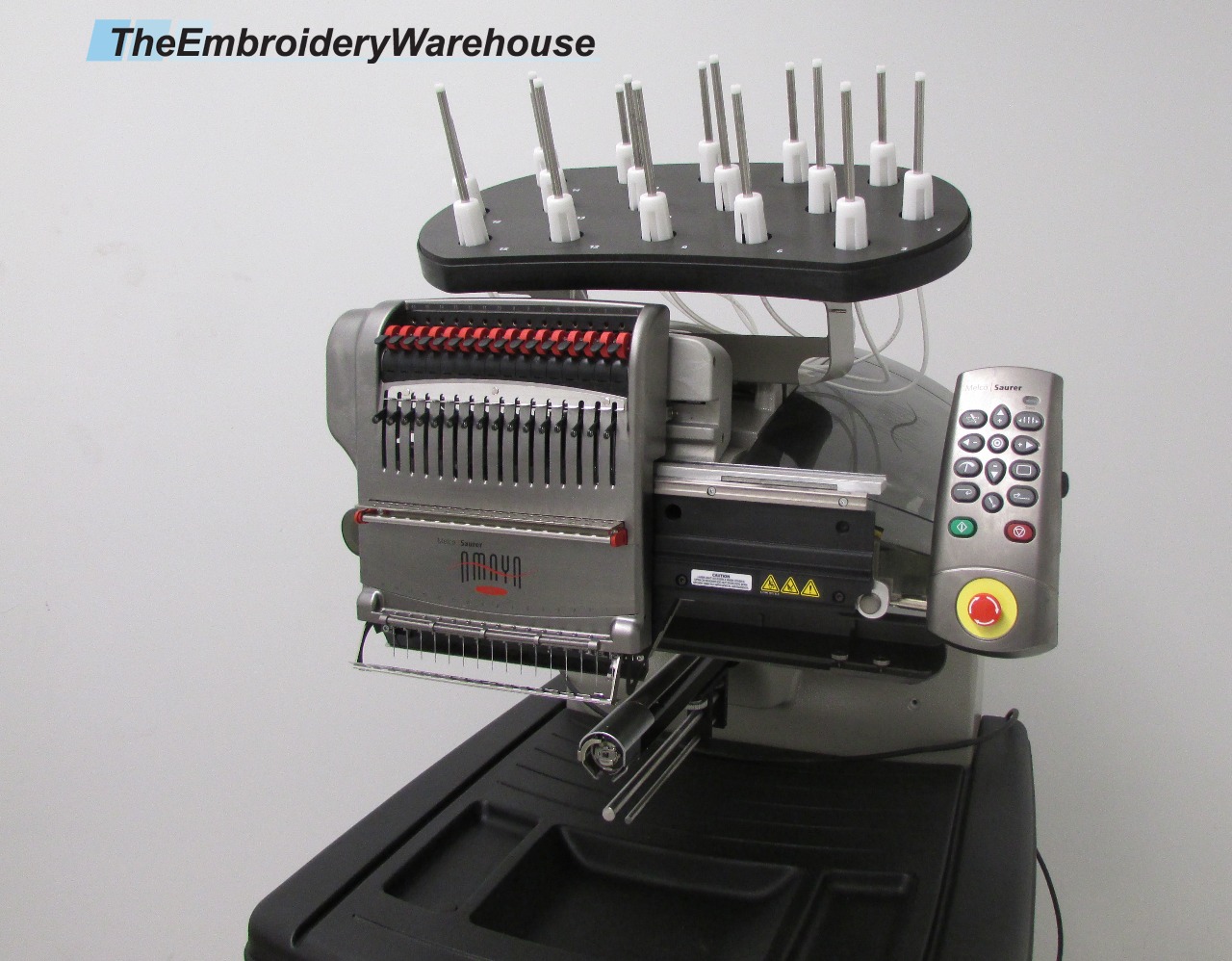 ID#1458 - Melco Amaya Commercial Embroidery Machine.  Year 2005 : 1 : 16 - www.TheEmbroideryWarehouse.com