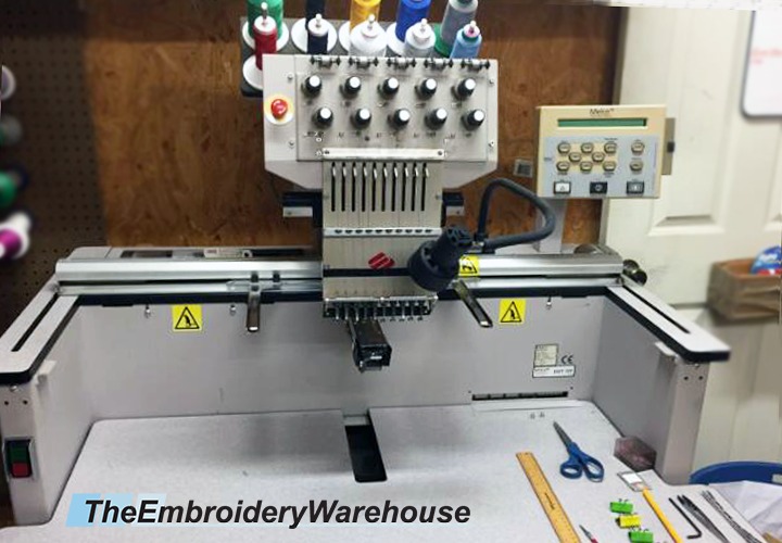 ID#1459 - Melco EMT-10 Commercial Embroidery Machine.  Year 2000 : 1 : 10 - www.TheEmbroideryWarehouse.com