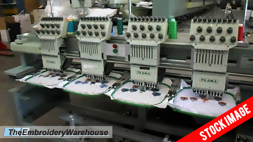 ID#1460 - Tajima TMFX-C904 Commercial Embroidery Machine.  Year 1993 : 4 : 9 - www.TheEmbroideryWarehouse.com