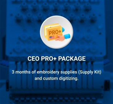 Butterfly B-1501B/T CEO Pro+ Package, single-head, 15-needle, commercial embroidery machine