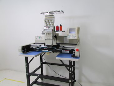 USED Barudan BENT-101U - 1 Head - 9 Needles - Commercial Embroidery Machine