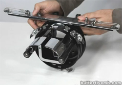 Butterfly 270 degree cap driver