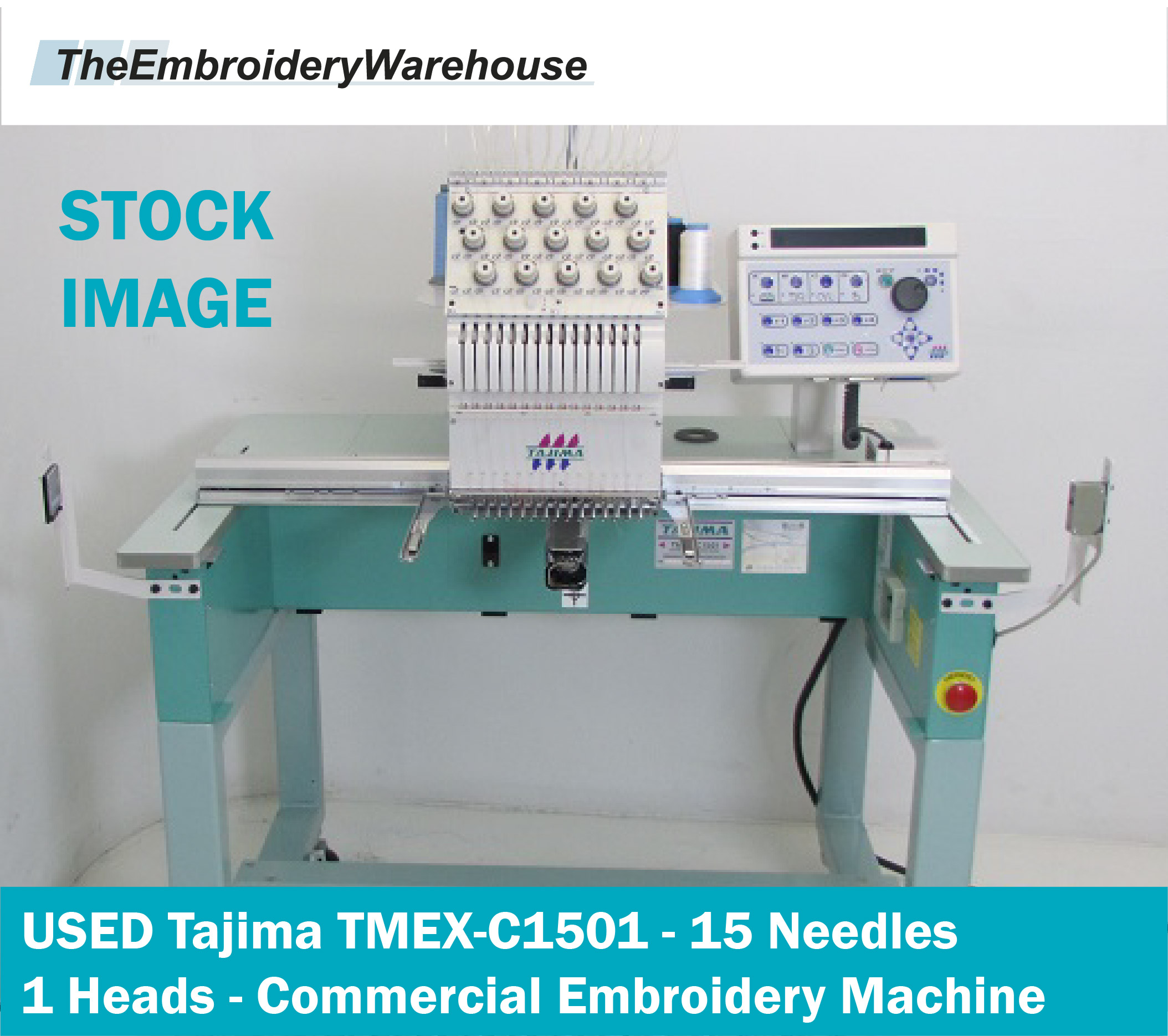 USED Tajima TMEXC1501 15 Needles 1 Head