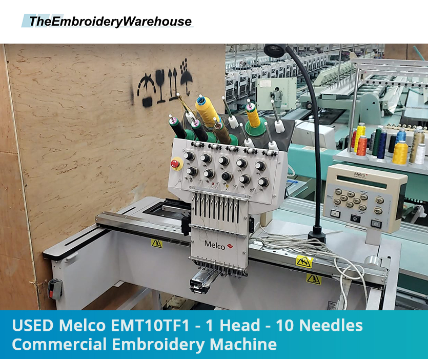 Melco embroidery machine training lopmaforce