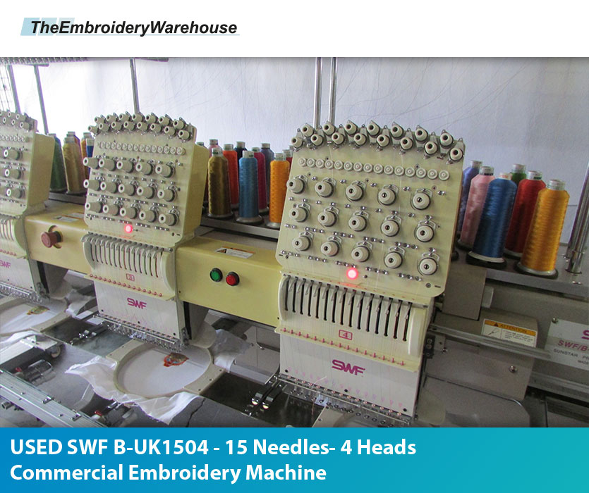 used swf commercial embroidery machine used swf commercial embroidery machine