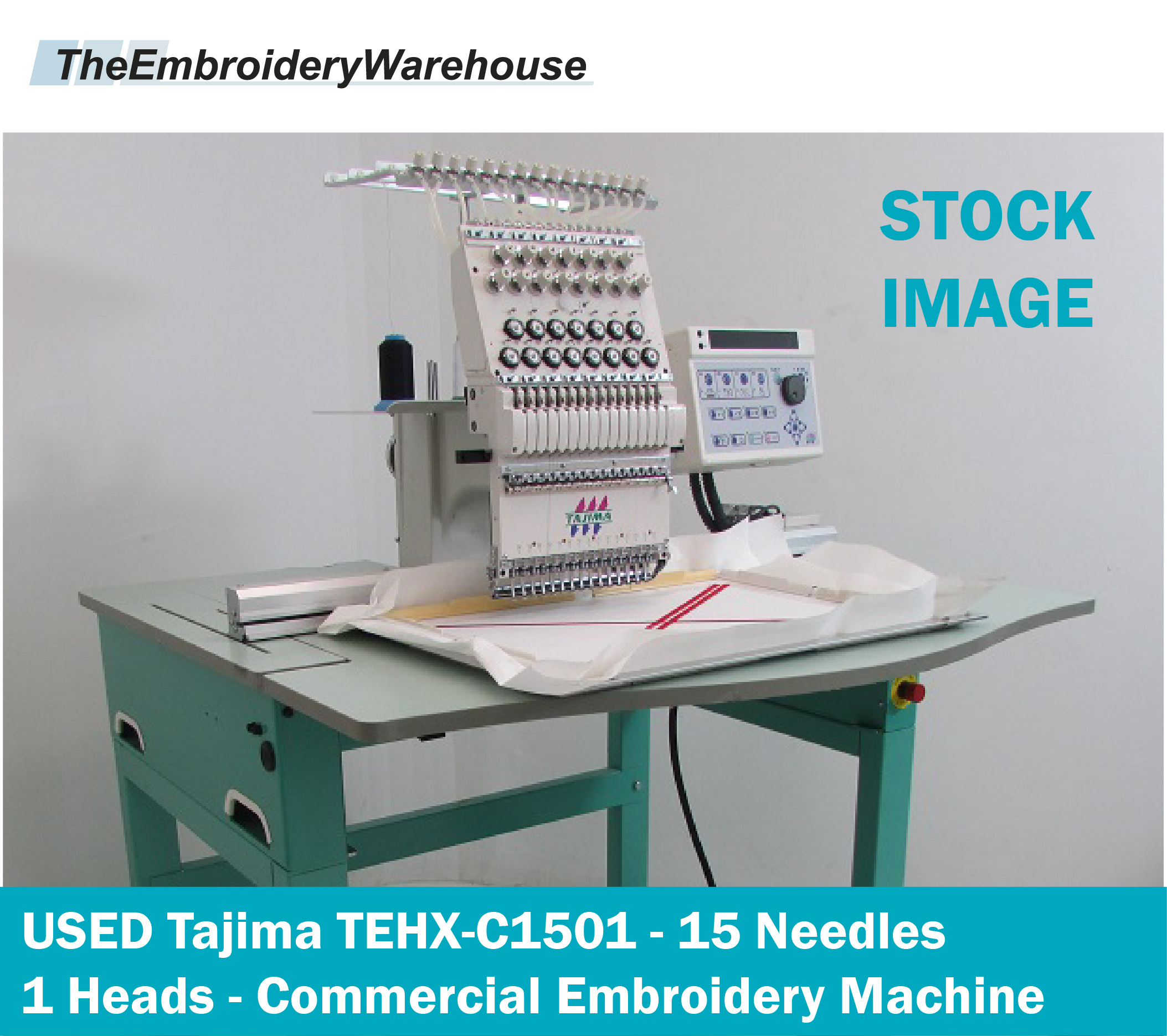 USED Tajima TEHXC1501 15 Needles 1 Head