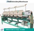 Tajima TMFXII-C1206-S, 6-head, 12-needle, commercial embroidery machine