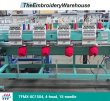 Tajima TFMX-IIC1504, 4-head, 15-needle, commercial embroidery machine