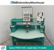 Tajima TFMX-C1501 , single-head, 15-needle, commercial embroidery machine