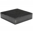 2.5 8x8 Black 50ct Cut Away Backing