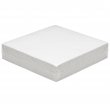 2.5 8x8 White 50ct Cut Away Backing