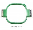 Tajima Tubular Hoop 240 x 240 (9.4” x 9.4”) NEW