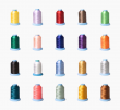 King Kone 5500yd Embroidery Thread - Robinson-Anton Super Brite Polyester