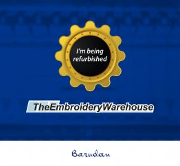 Barudan 906-YN - 5 Heads - 7 Needles - Commercial Embroidery Machine