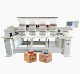 Butterfly B-1504B/T CEO Pro+, 4-head, 15-needle, commercial embroidery machine