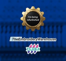 Tajima TMBR-SC1801, single-head, 18-needle, commercial embroidery machine