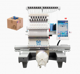 Butterfly B-1501B/T CEO Package, single-head, 15-needle, commercial embroidery machine