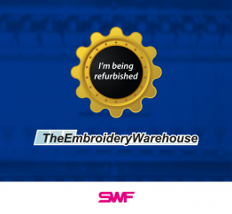 SWF B-T1501C - Single Head - 15 Needles - Commercial Embroidery Machine