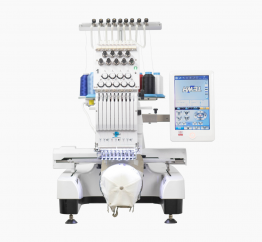 TEWH SI-901, single-head, 9-needle, commercial embroidery machine