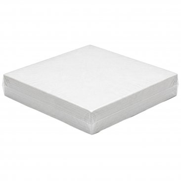 2 7.5x7.5 White 50ct Cut Away Backing