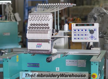 USED Tajima TEHX-C1501 - 1 Head - 15 Needles - Commercial