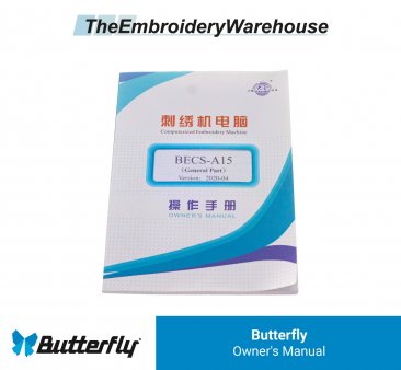 Butterfly JX550 - Single-Head - Single-Needle - Commercial Embroidery Machine