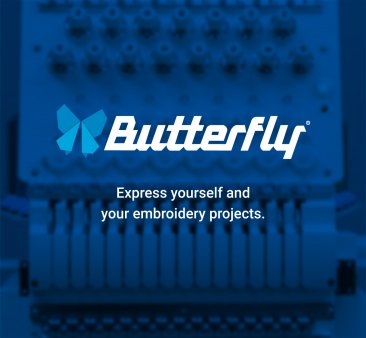 Butterfly JX550 - Single Head - Single Needle - Commercial Embroidery Machine (NEW)