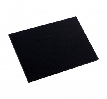 Black - 3mm Puff Embroidery Foam