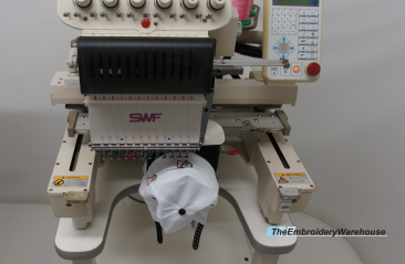 USED SWF B-T1201C- 12 Needles- 1 Head- Commercial Embroidery Machine