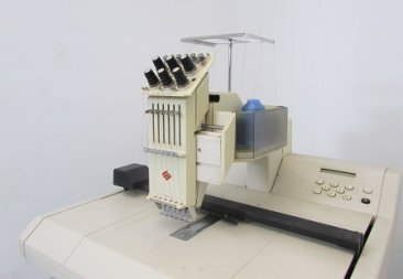 USED Melco EMC - 1 Head - 6 Needles - Commercial Embroidery Machine year 1993