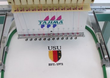 USED Tajima TMEX-C1201 - 12 Needles - 1 Head- Commercial Embroidery Machine