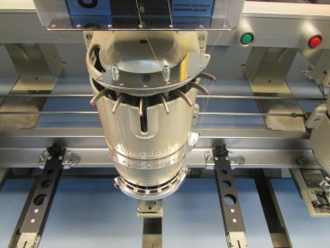 USED Barudan BENSME-YS-12 - 7 Needles - 12 Head - Commercial Embroidery Machine