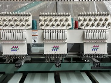 Tajima TME-DC1215 - 15 Heads - 12 Needles - Commercial Embroidery Machine