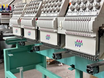 Tajima TMFX-IIC1504 - 4 Heads - 15 Needles Commercial Embroidery Machine