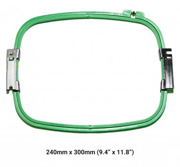 Tajima Tubular Hoop 240 x 300 (9.4” x 11.8”) NEW
